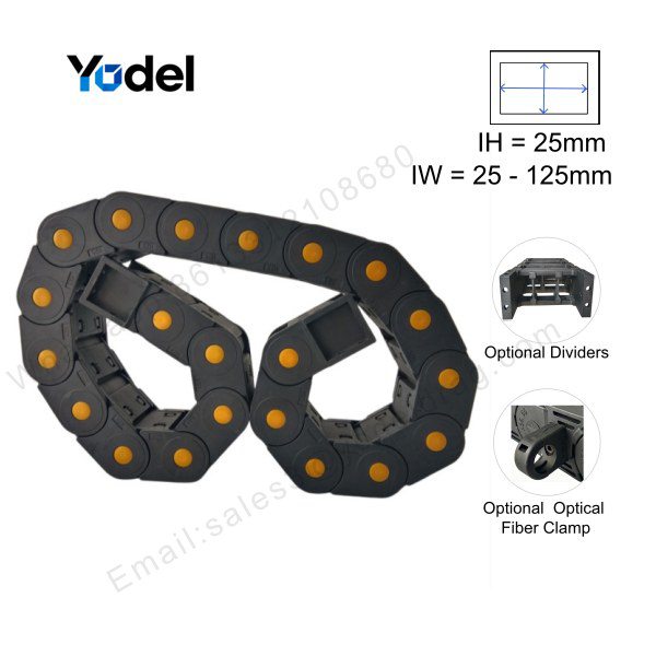 IH 25mm fully enclosed china drag chain